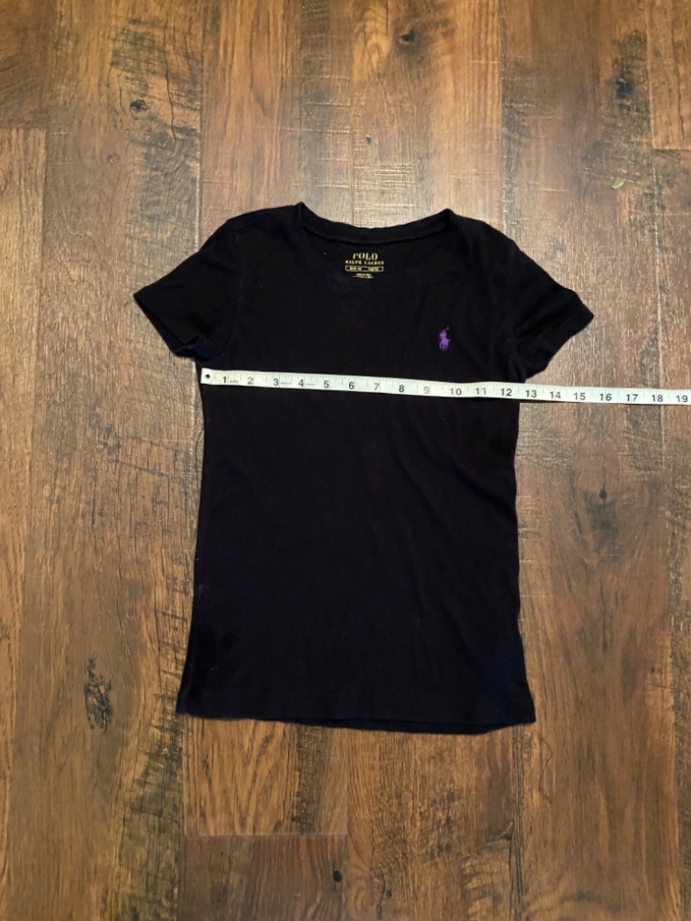 Polo Ralph Lauren  T shirt  M/8/10 140 Black Casual Sporty Classic Kids Girls